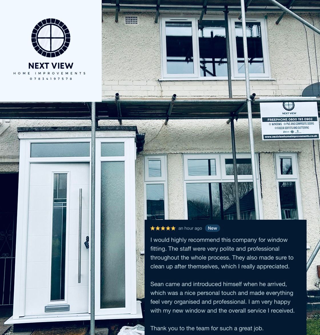 Completed Door & Window Fit