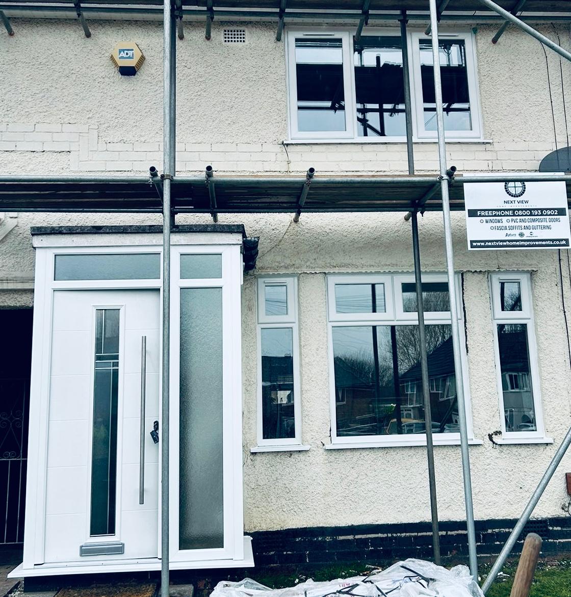 Windows & Door Installation in Progress